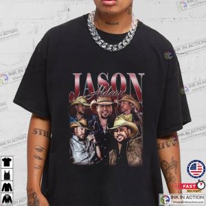 Jason Aldean Country Song Gift For Fan T Shirt 2 Ink In Action