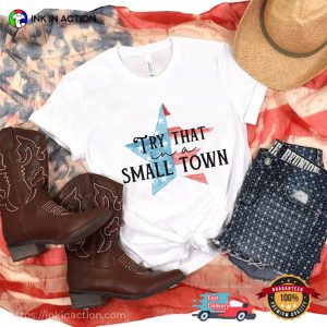 Jason Aldean Small Town USA Country Music Shirt