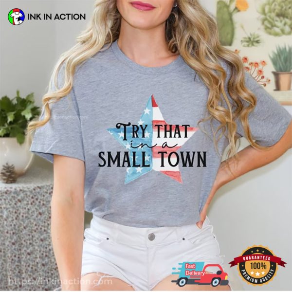 Jason Aldean Small Town USA Country Music Shirt