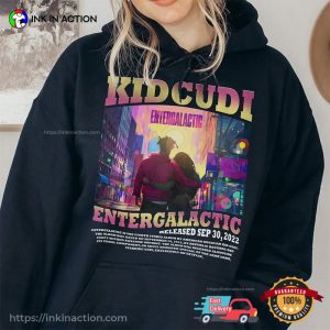 Kid Cudi Rapper Entergalactic Album Retro Graphic Unisex T-shirt