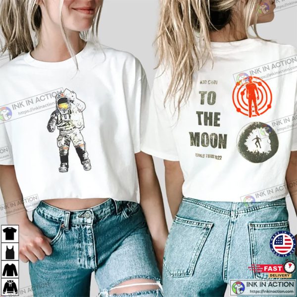 Kid Cudi To The Moon World Tour 2022 Retro 90s Shirt