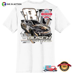 Kyle Busch 2023, Racing Team Collection White 2023 Grant Park 200 T-Shirt