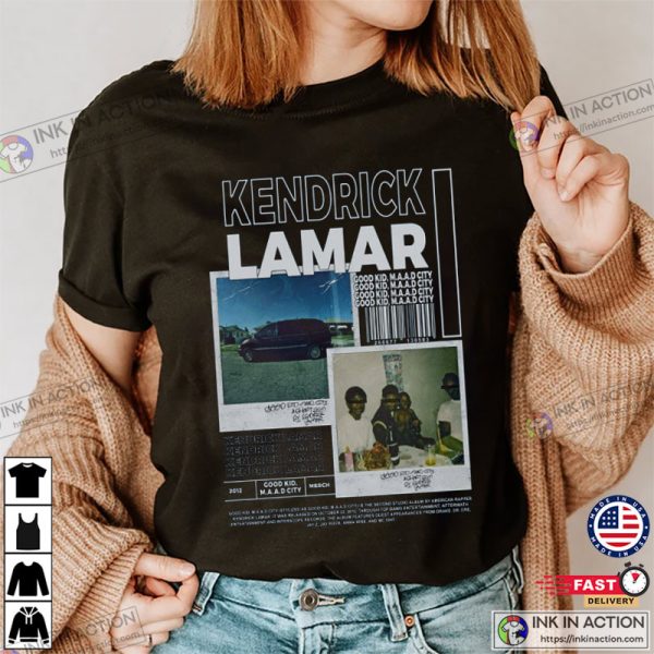 Kendrick Lamar Good Kid, MAAD City Vintage T-Shirt