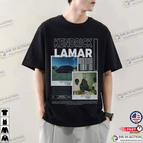 Kendrick Lamar Good Kid, MAAD City Vintage T-Shirt