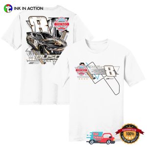 Kyle Busch 2023, Racing Team Collection White 2023 Grant Park 200 T-Shirt