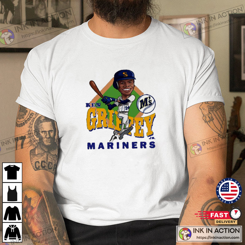 Ken Griffey Jr the Kid no 24 Seattle Mariners shirt, hoodie, sweater and  v-neck t-shirt