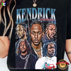 Kendrick Lamar Vintage 90s Inspired T Shirt Ink In Action