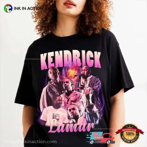 Kendrick Lamar Vintage Fanmade Shirt Ink In Action