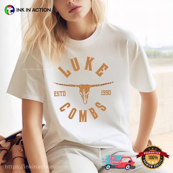 Luke Combs Music Retro Style, Luke Combs Concerts 2023 T-shirt