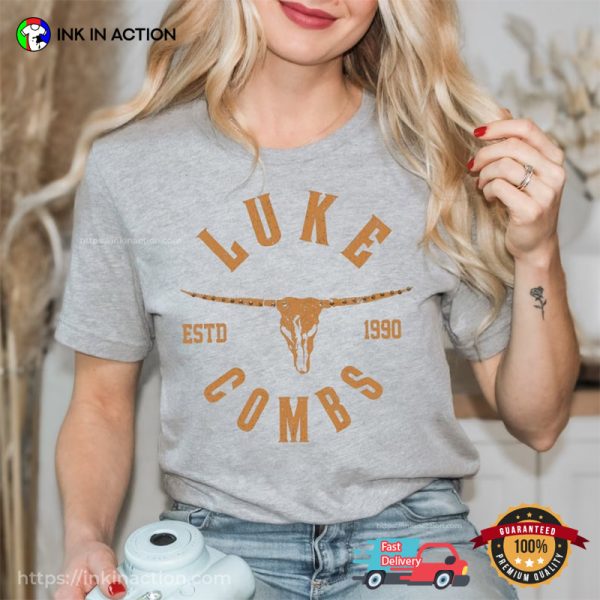 Luke Combs Music Retro Style, Luke Combs Concerts 2023 T-shirt