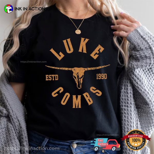 Luke Combs Music Retro Style, Luke Combs Concerts 2023 T-shirt