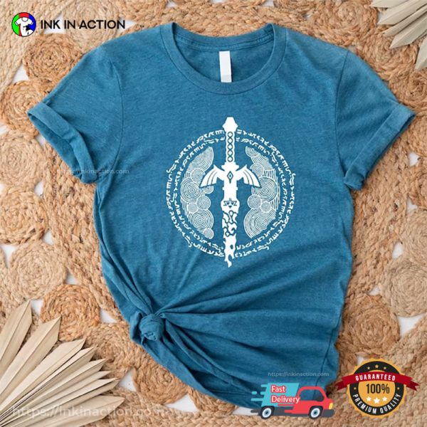 Legend Of Zelda Sword Master Hylian Crest Shirt