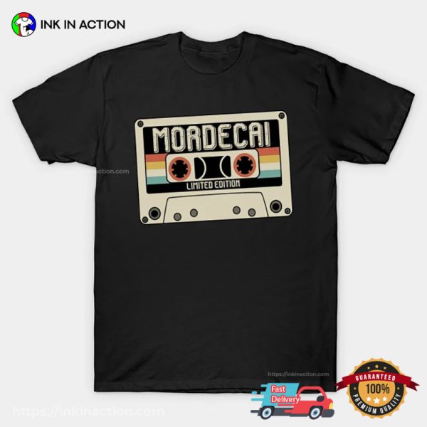 Limited Edition Mordecai Cassette Retro Shirt