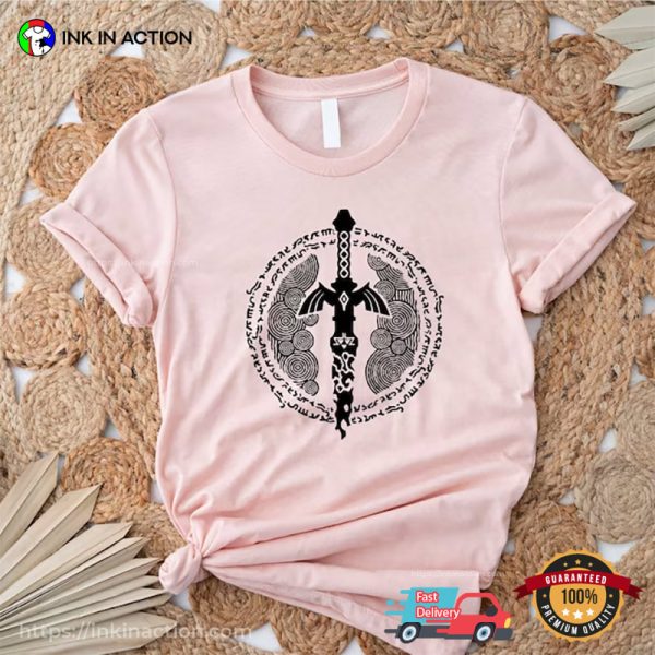 Legend Of Zelda Sword Master Hylian Crest Shirt