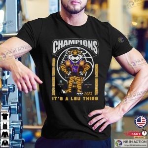 LSU Tigers Mike The Tiger Champions 2023 Men’s Baseball Shirt