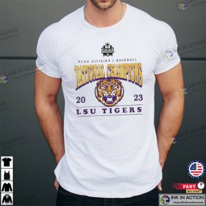 LSU Tigers 47 Brand Baseball National Champions Frankie T-Shirt