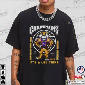 LSU Tigers Mike The Tiger Champions 2023 Men’s Baseball Shirt