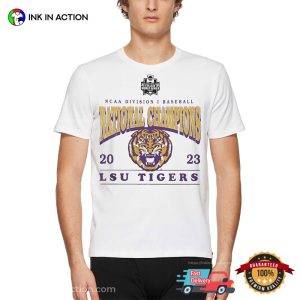 LSU Tigers 47 Brand Baseball National Champions Frankie T-Shirt