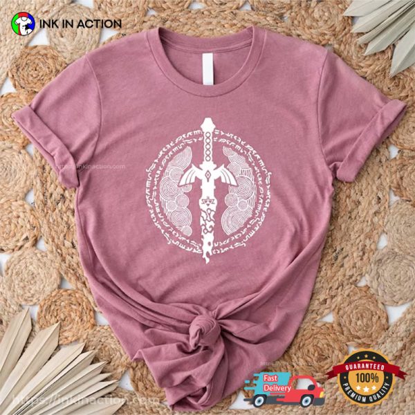 Legend Of Zelda Sword Master Hylian Crest Shirt