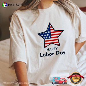 Labour Day 2023 American Printed T-shirts