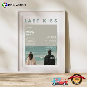 Last Kiss taylors version album Poster 1 Ink In Action