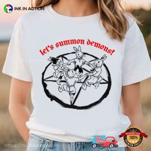 Lets Summon Demons Movie T Shirt 1 Ink In Action