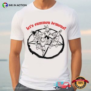 Lets Summon Demons Movie T Shirt 2 Ink In Action