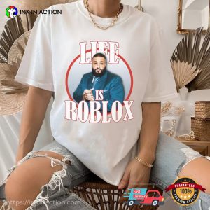 Camiseta Vintage DJ Khaled Life is Roblox Anos 90 AN21281