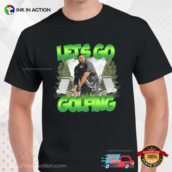 Limited The Boys Let’s Go Golfing Photo Design T-shirt