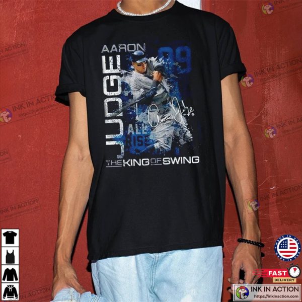 MLB Aaron Judge, The King Of Swing Trending T-shirt