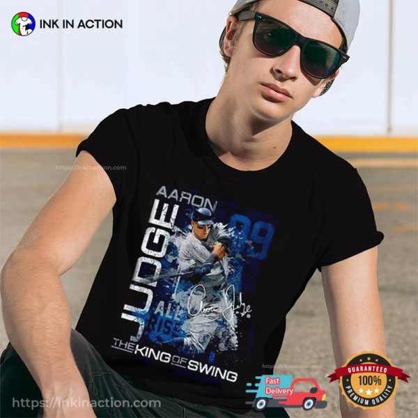 MLB Aaron Judge, The King Of Swing Trending T-shirt