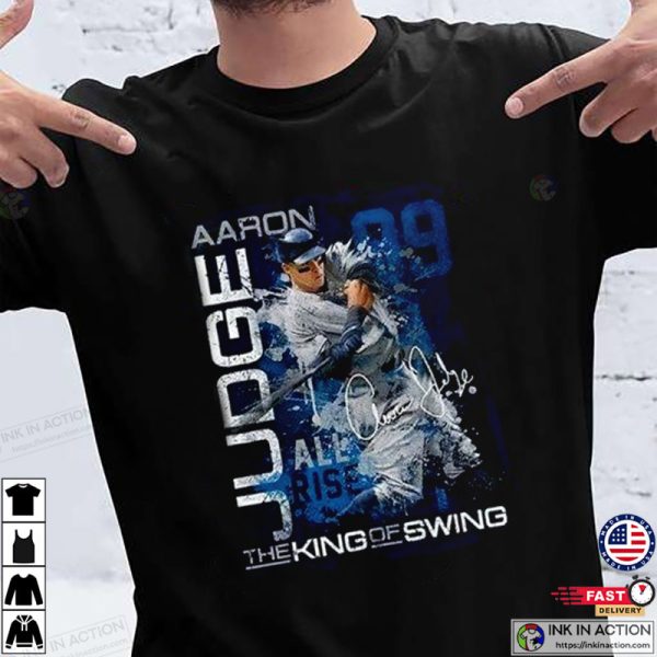 MLB Aaron Judge, The King Of Swing Trending T-shirt