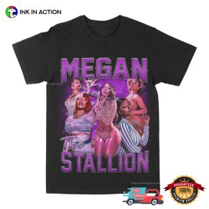 Megan Thee Stallion basic tshirt 2 Ink In Action