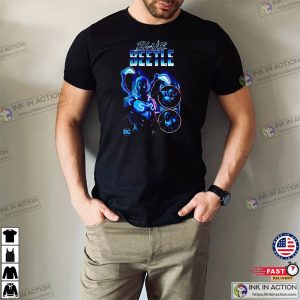 Mens DC blue beetle comics Graphic T Shirt 1 Ink In Action