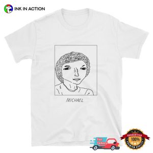 Michael Cera Draw Unisex Shirt 1 Ink In Action