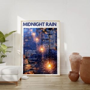 Midnight Rain, Midnights Album Lyric Poster