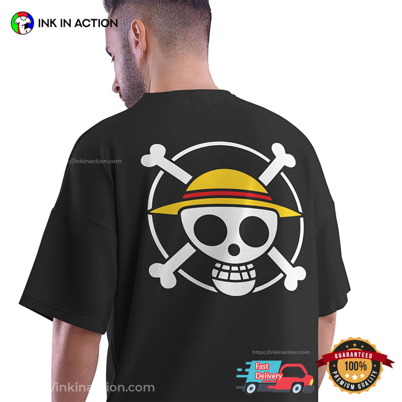 Anime One Piece Luffy Pirate King 2 Sided Shirt - Ink In Action