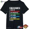 My Perfect Day Black Classic Fit Gamer T-Shirt