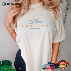 North Carolina Cousins Beach T-shirt, Mega Tsunami Unisex Shirt