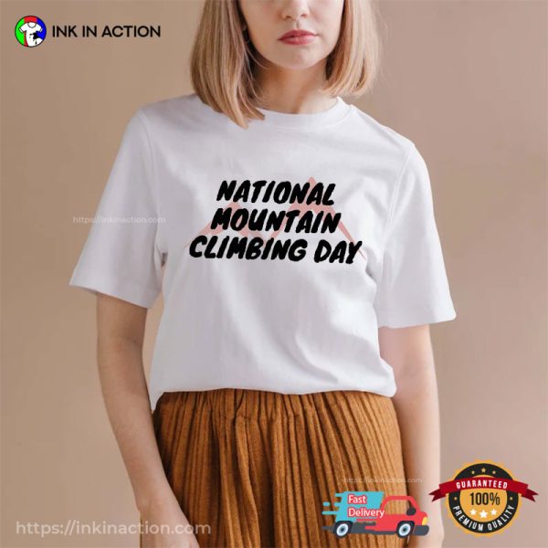 National Mountain Climbing Day Essential T-Shirt