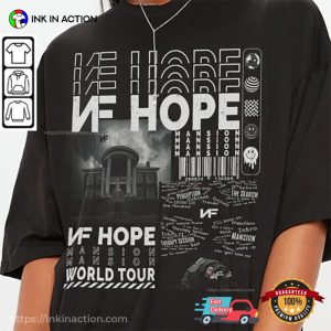 NF Hope World Tour 2023, NF Concert T-shirt