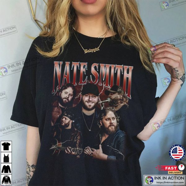 Nate Smith Vintage 90s Country Music T-shirt