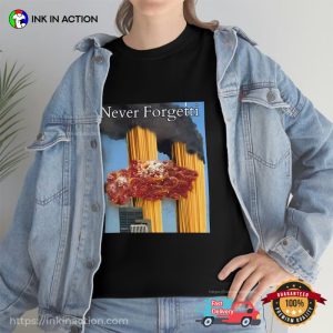 Never Forgetti September 11th Casualty shirt 3 Ink In Action