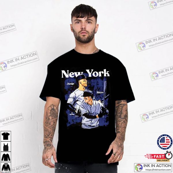 New York Aaron Judge Anthony Rizzo T-Shirt