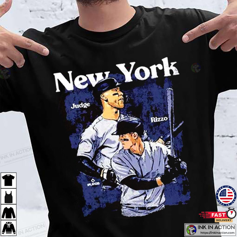 NY Yankees Aaron Judge, Baseball Player T-shirt - Ink In Action