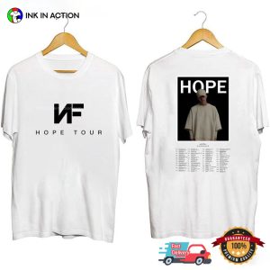 Nf Hope Tour 2023 rapper nf T shirt 1 Ink In Action