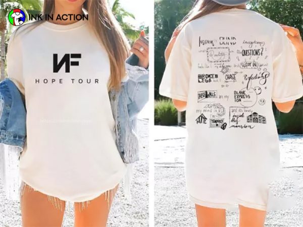 NF Rapper Tour 2023 Shirt, NF Concert