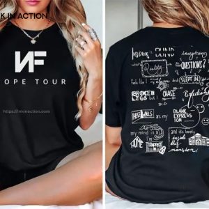 Nf Rapper Tour 2023 Shirt nf concert 3 Ink In Action