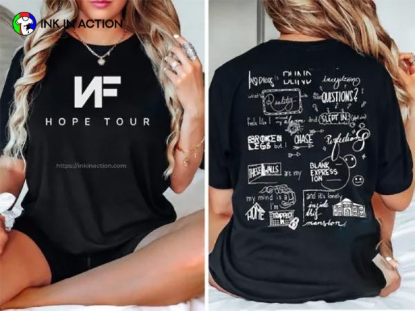 NF Rapper Tour 2023 Shirt, NF Concert