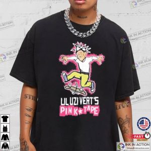 Official Lil Uzi Vert Pink Tape World Tour 2023 Shirt